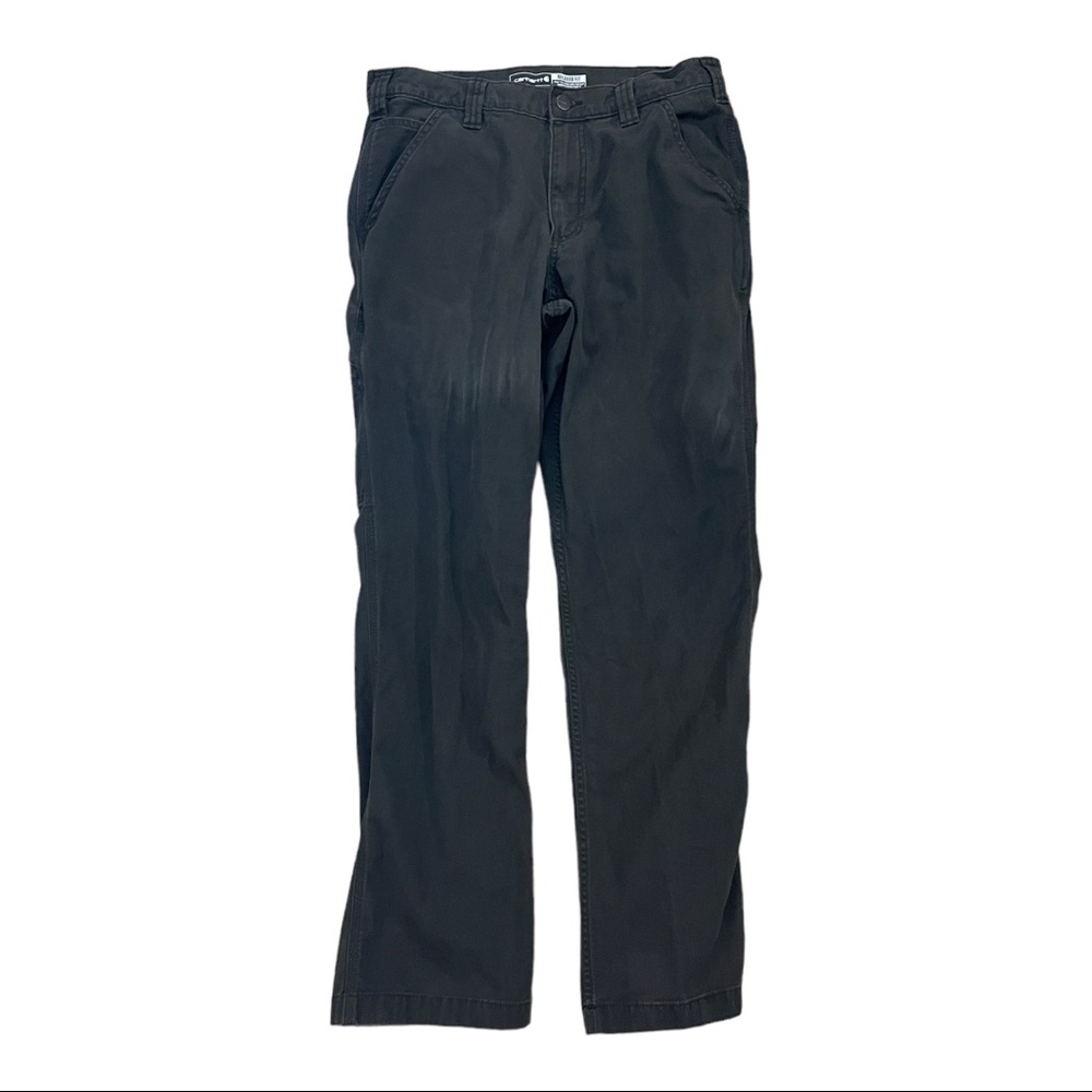 CARHARTT RELAXED FIT GREY PANTS - mens jeans 32 x 32